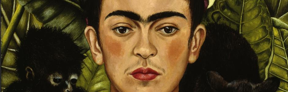 Selbstbildnis mit Dornenhalsband