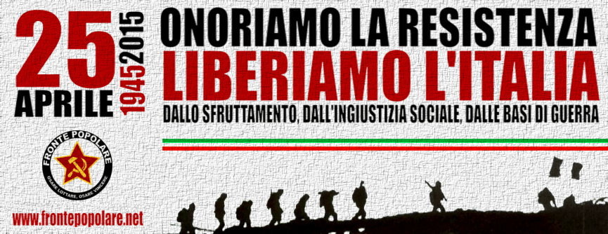 Il nostro 25 Aprile: un’arma caricata di futuro