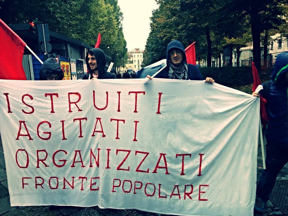 Torino, 9/10: gli studenti di FP in piazza per la scuola&nbsp;pubblica