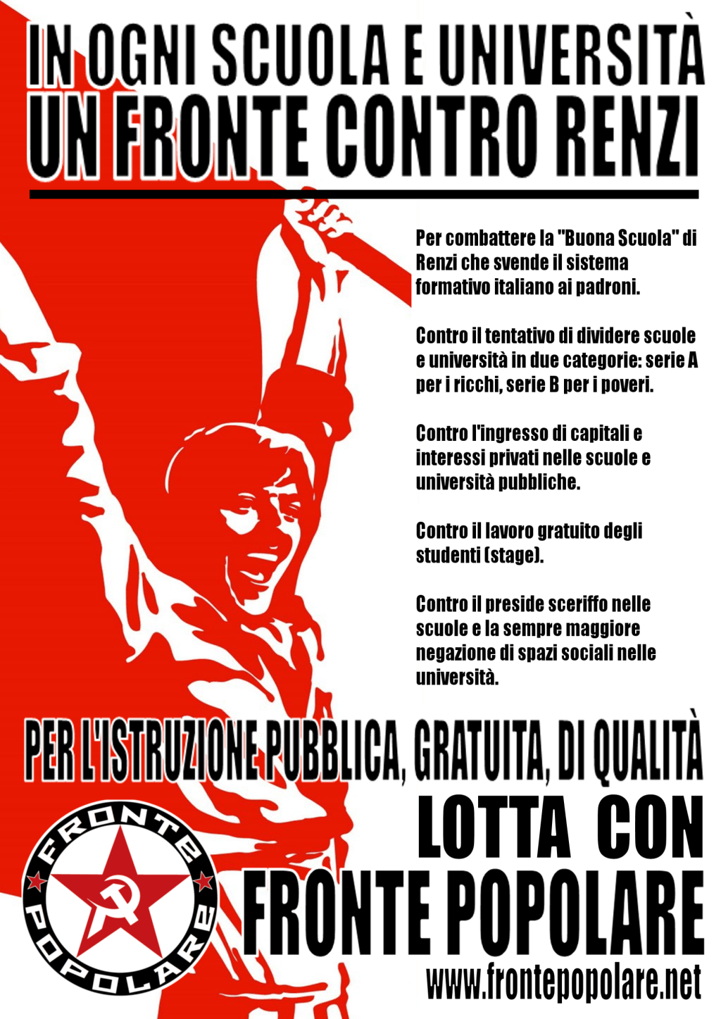 Gli studenti di FP Milano aderiscono alla manifestazione di venerdì 9&nbsp;ottobre