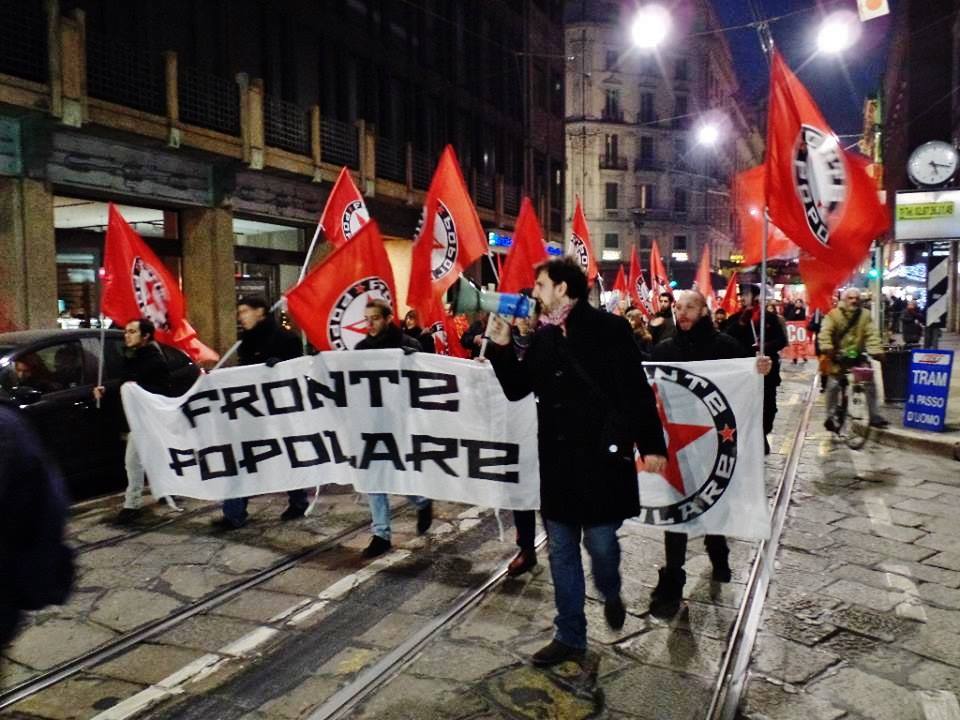 Milano: FP alla manifestazione per l’anniversario della strage di Piazza Fontana (Video)