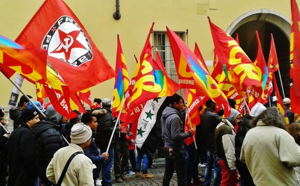 Piacenza, 31/01: FP a sostegno dei lavoratori GLS&nbsp;(Video)