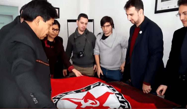 Fronte Popolare incontra il Ministro degli Esteri boliviano David Choquehuanca&nbsp;(Video)