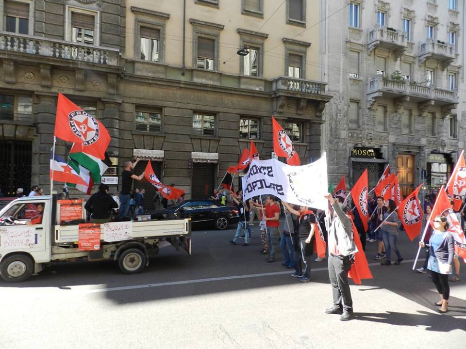 Immagini e idee dal primo 25 Aprile milanese di Fronte Popolare&nbsp;(Video)