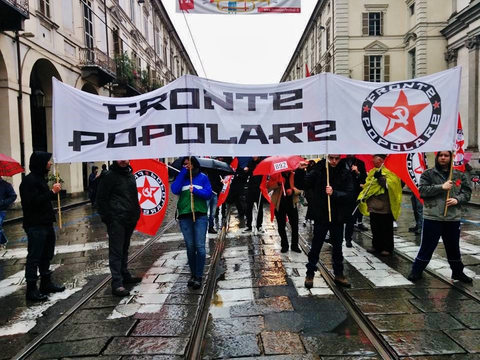Primo Maggio di Fronte Popolare a Torino per il conflitto e la dignità&nbsp;(Video)