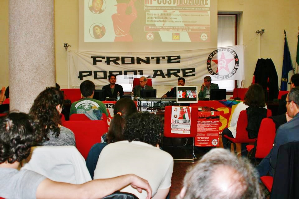 Milano, 20/05: FP alla Statale per comprendere le radici dell’attacco alla Costituzione e combatterlo (Video)