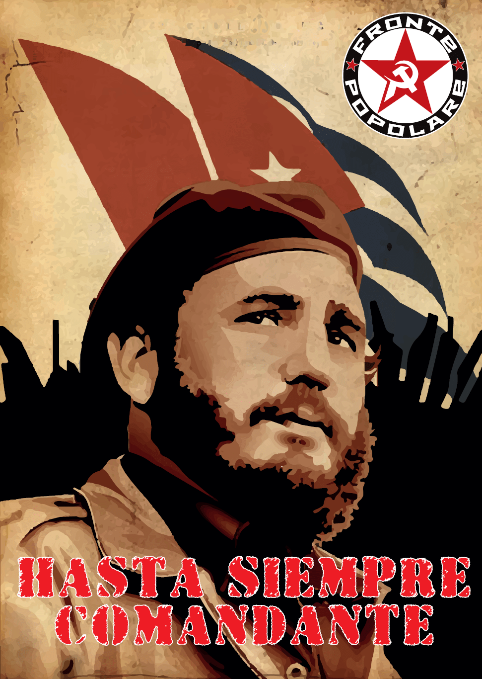 Fronte Popolare rende omaggio alla Rivoluzione Cubana nel suo 60°&nbsp;anniversario