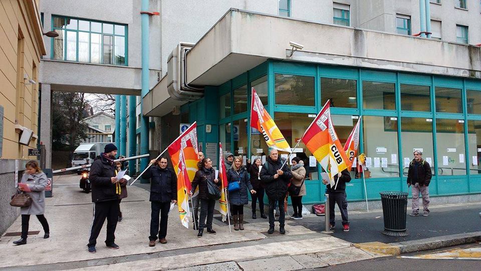 Milano: Fronte Popolare con i lavoratori dell’Ospedale “Gaetano&nbsp;Pini”