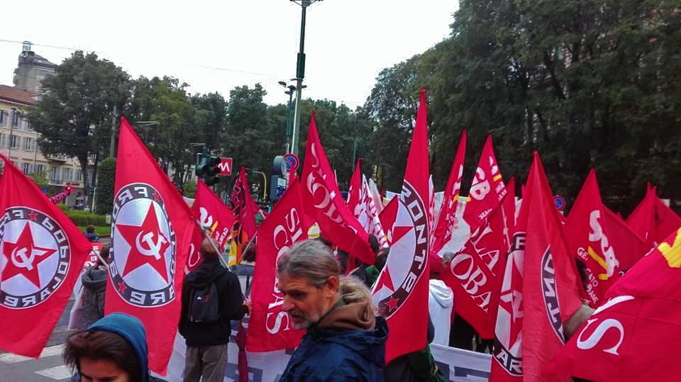 Sciopero Generale: Fronte Popolare di nuovo in piazza al fianco del sindacalismo conflittuale (Video)