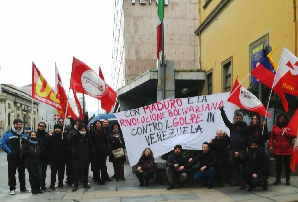 Torino si unisce alle mobilitazioni contro il tentativo di golpe in&nbsp;Venezuela