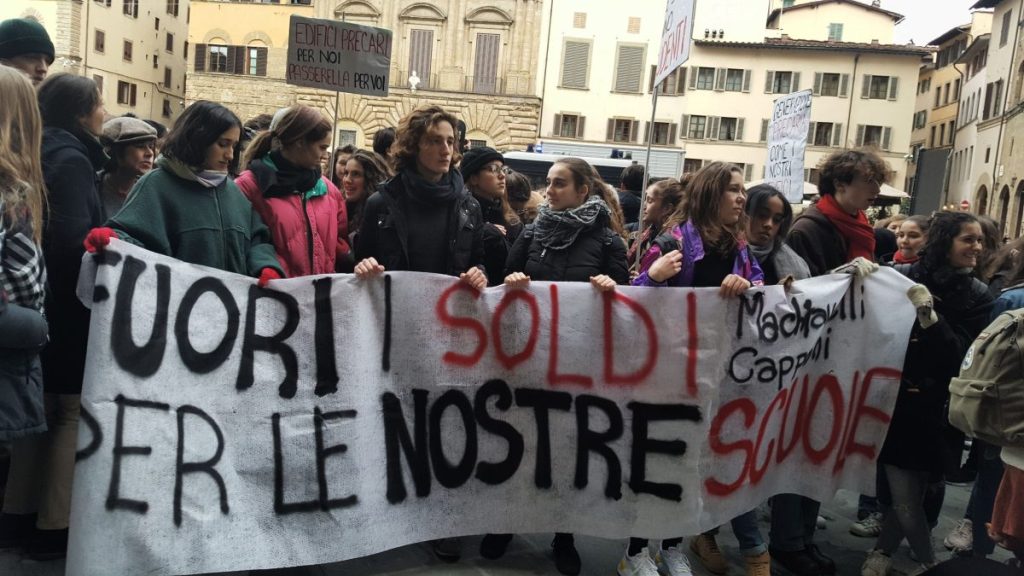 Anche a Firenze gli studenti si&nbsp;mobilitano