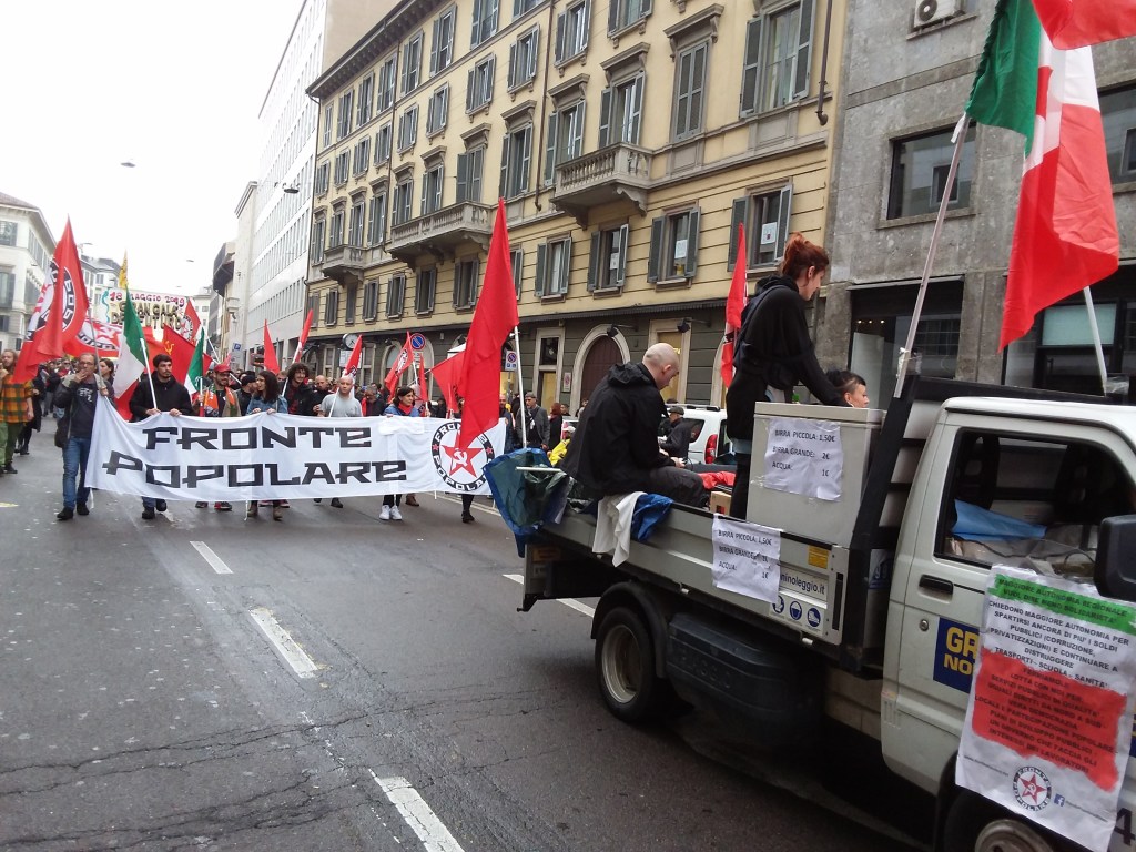 Il 25 aprile di Fronte Popolare a Milano: un appuntamento di lotta per un futuro da conquistare