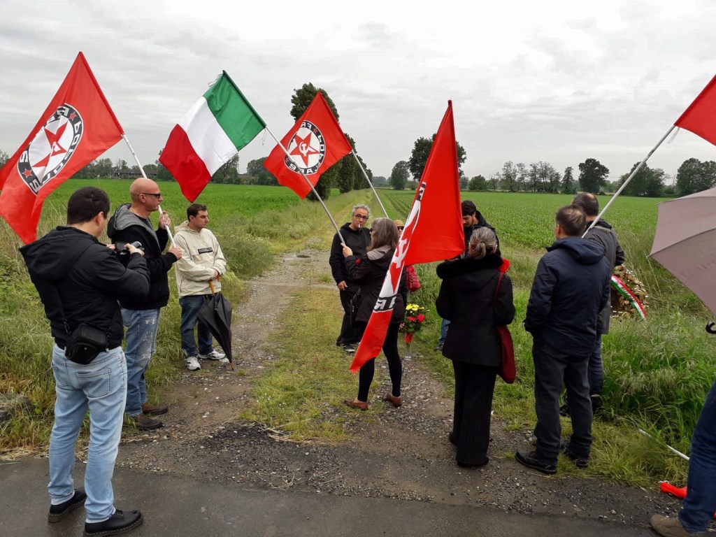 Mediglia (Milano): la cellula di FP ricorda Pasqualino Lombardi, bracciante comunista di 18 anni ammazzato dal&nbsp;padrone
