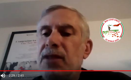 25 APRILE – Il messaggio di Blair Bertaccini a nome del collettivo redazionale di “Marxism-Leninism Today”, USA (Video)