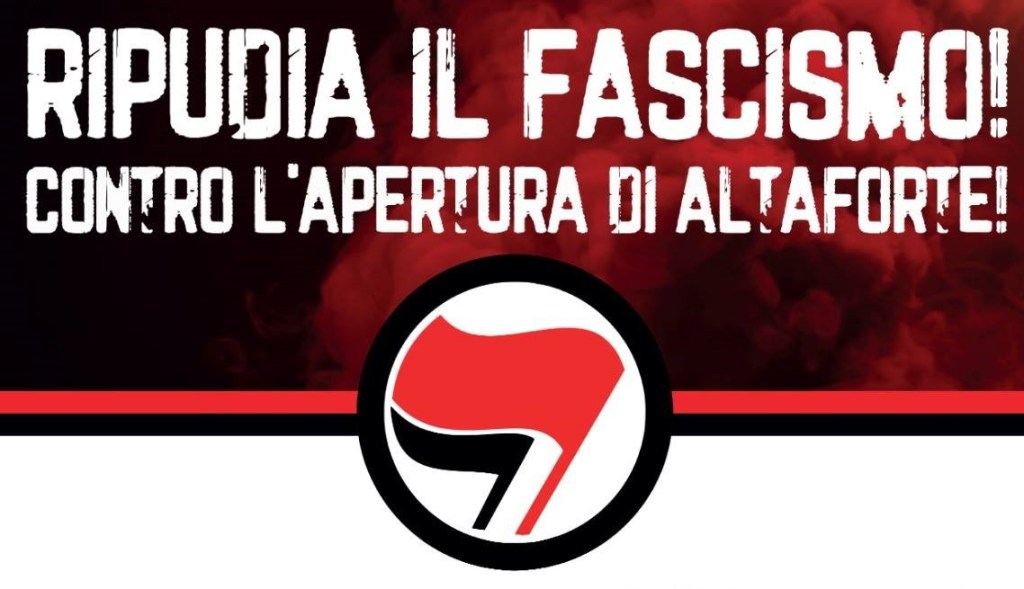 Fuori i fascisti dalla Martesana! Contro l’apertura di&nbsp;Altaforte!