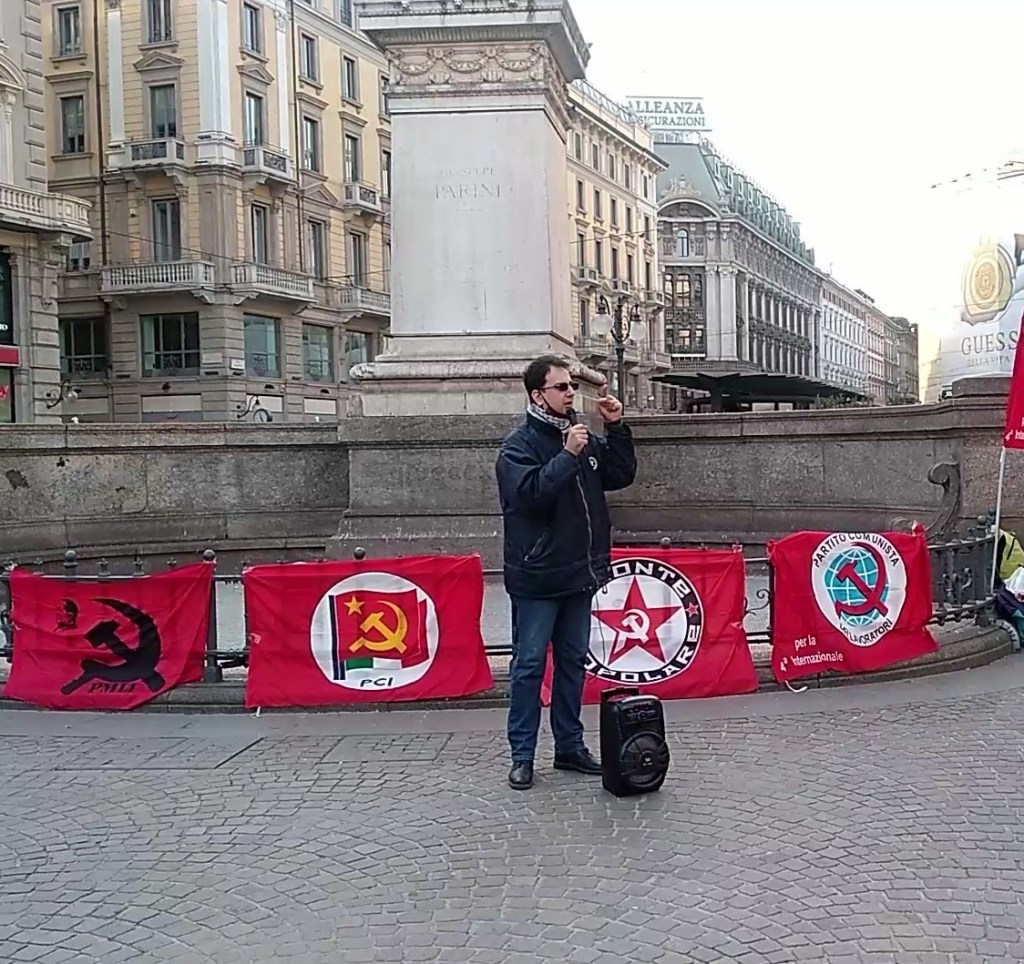Riconquistiamo il diritto alla salute! Intervento di Alessio Arena al presidio di Milano (Video)