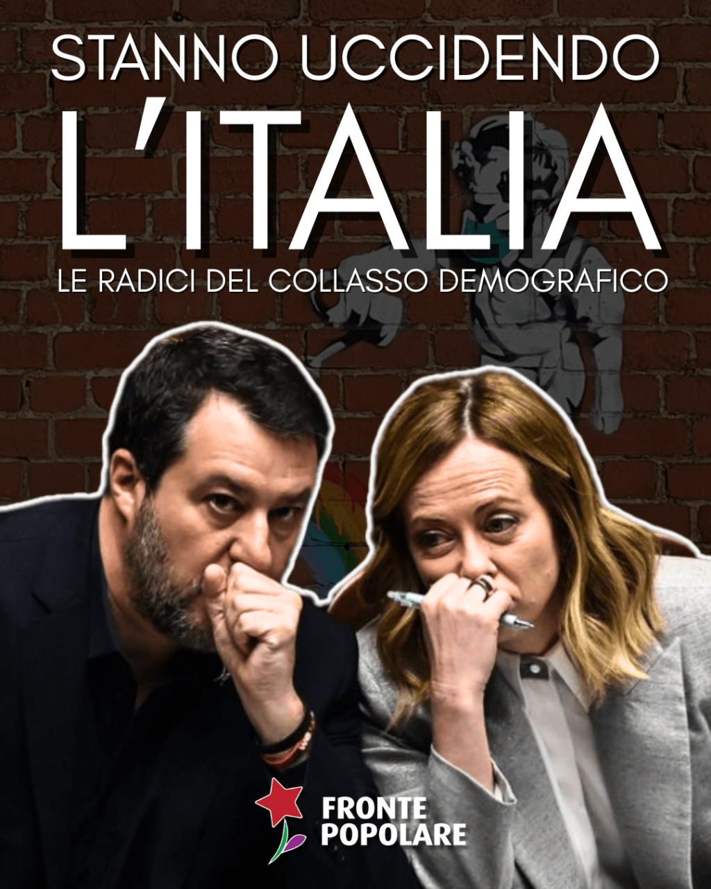 Stanno uccidendo l’Italia: il collasso demografico come conseguenza della crisi sociale.